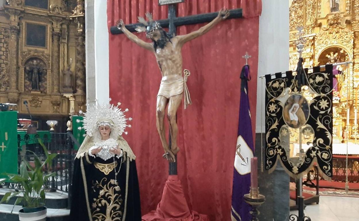 El Cristo de las Misericordias y la Virgen de los Dolores 
