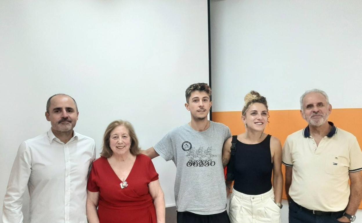 Participantes en el acto 