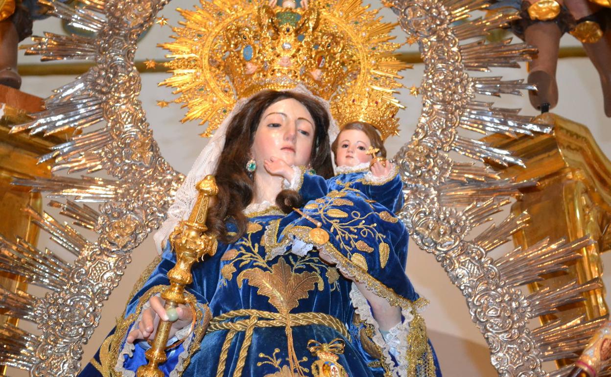 Imagen de la Virgen de la Estrella 