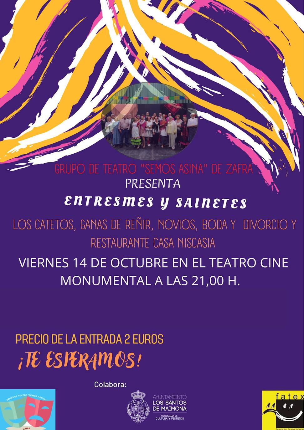 Cartel de la representación 