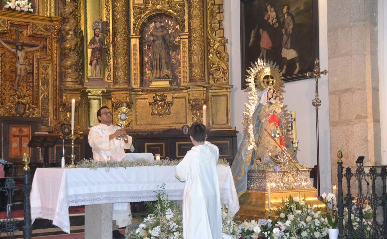 Momento de la bendición 