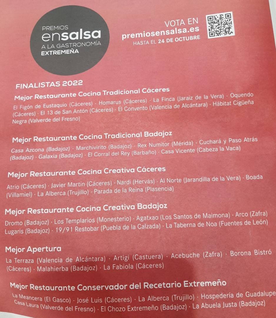 Para votar hay que copiar el código QH hasta el 24 de octubre 