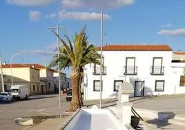 Una de las zonas a asfaltar