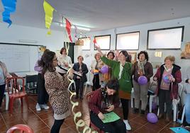 Uno de los talleres impartido por Lola Infante