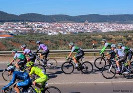 Parte de la carrera a su paso por Los Santos