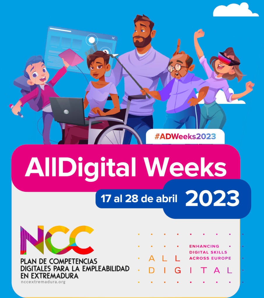 Cartel de «All Digital Weeks»