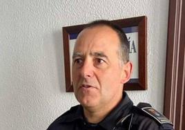 Jefe de la Policía Local con el Búho