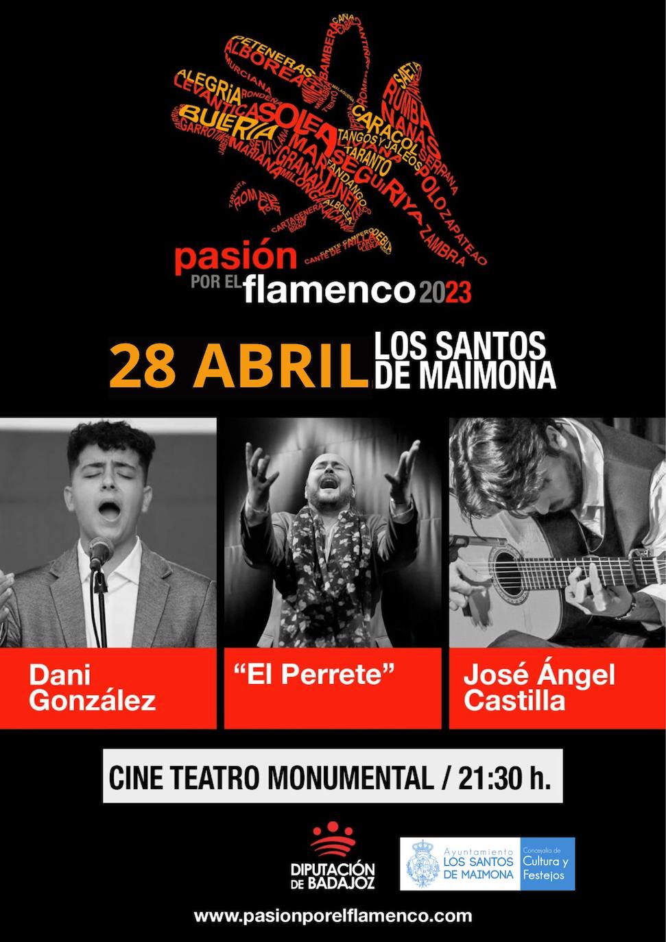 Cartel de 'Pasión por el Flamenco'