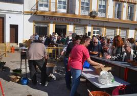 Los embutidos de la matanza del PSOE, serán degustados este lunes,1 de mayo