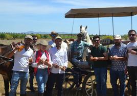 Una estampa del pasado camino a San Isidro
