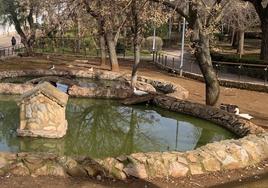 Una zona del parque