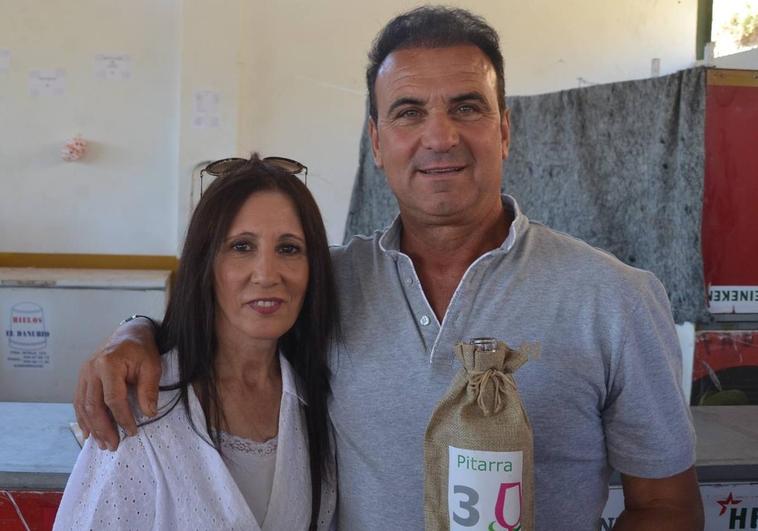 José González, el del 'Tropezón', gana el concurso de vinos de pitarra