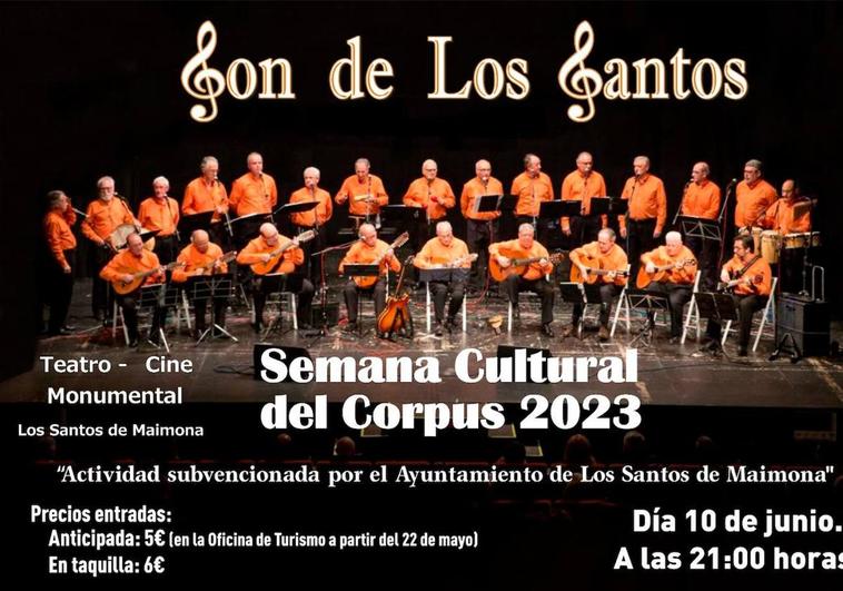 La venta de entradas para el concierto de 'Son de Los Santos' comienza el martes