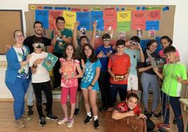 Algunos de los alumnos participantes en la actividad