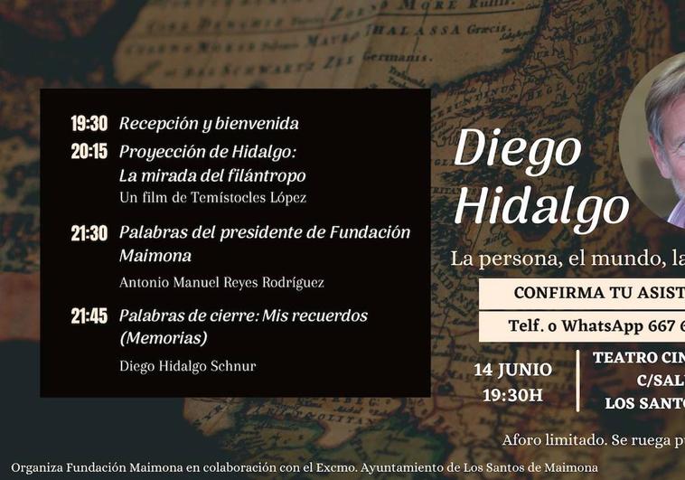 El 14 de junio se presentan en el Monumental las memorias de Diego Hidalgo