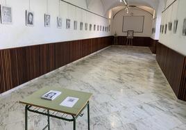 Imagen general de la exposición de retratos