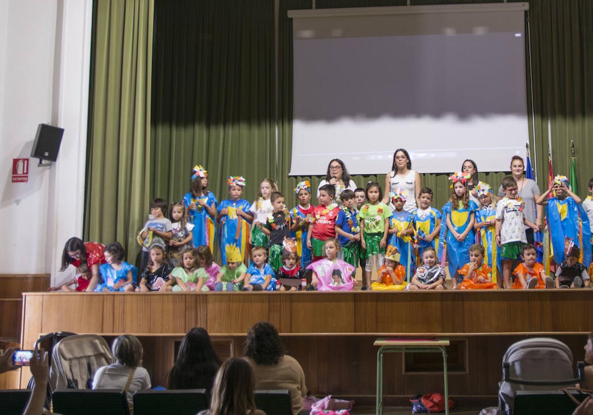 Clausura de un campamento de verano