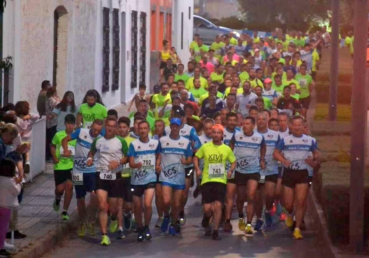 Una de las carreras