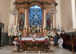 Exposisción del Santísimo en la Virgen de la Estrella