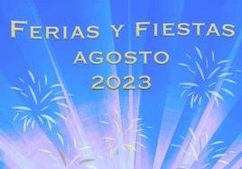 Cartel de la Feria de Agosto