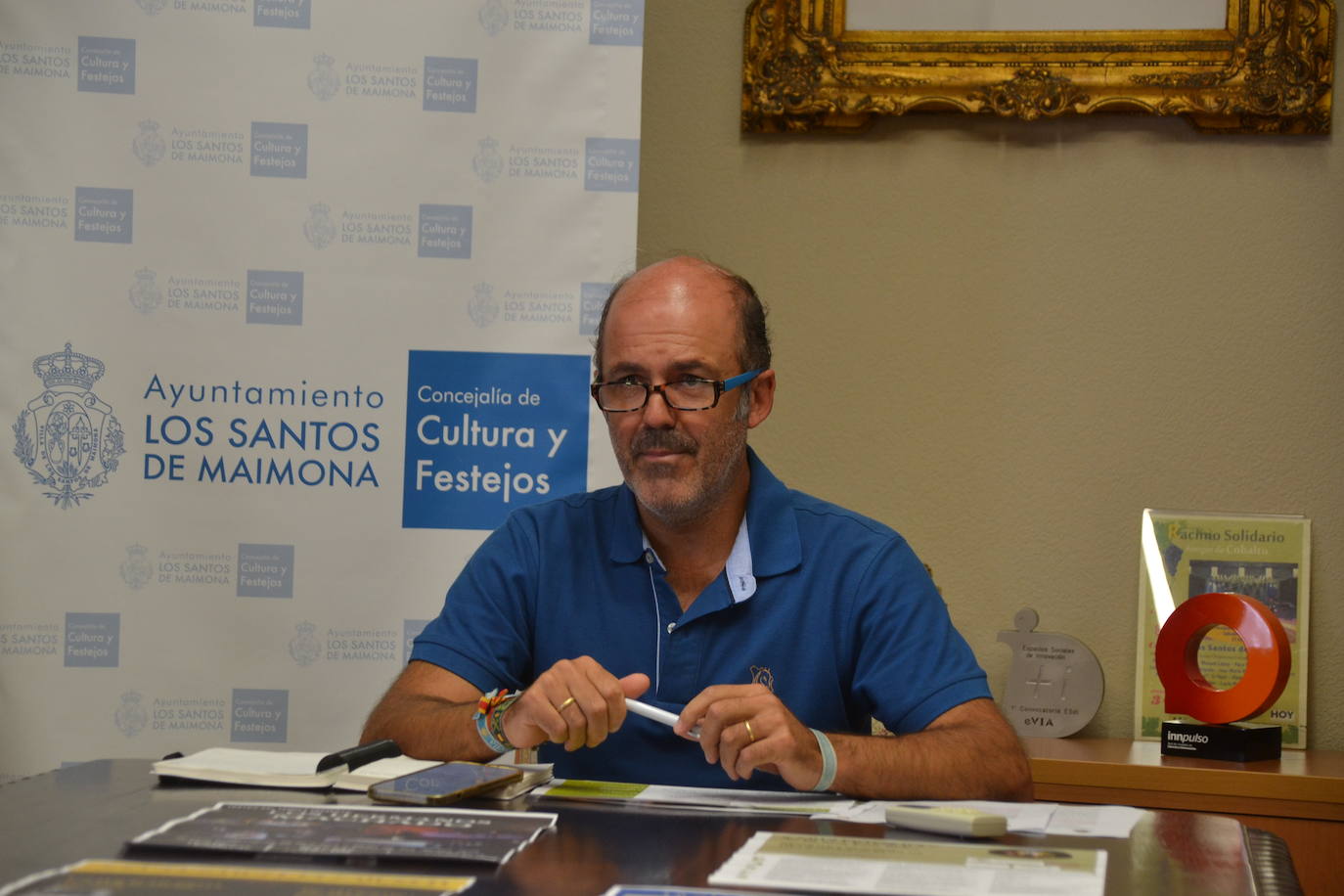 Antonio marín en una reciente rueda de prensa