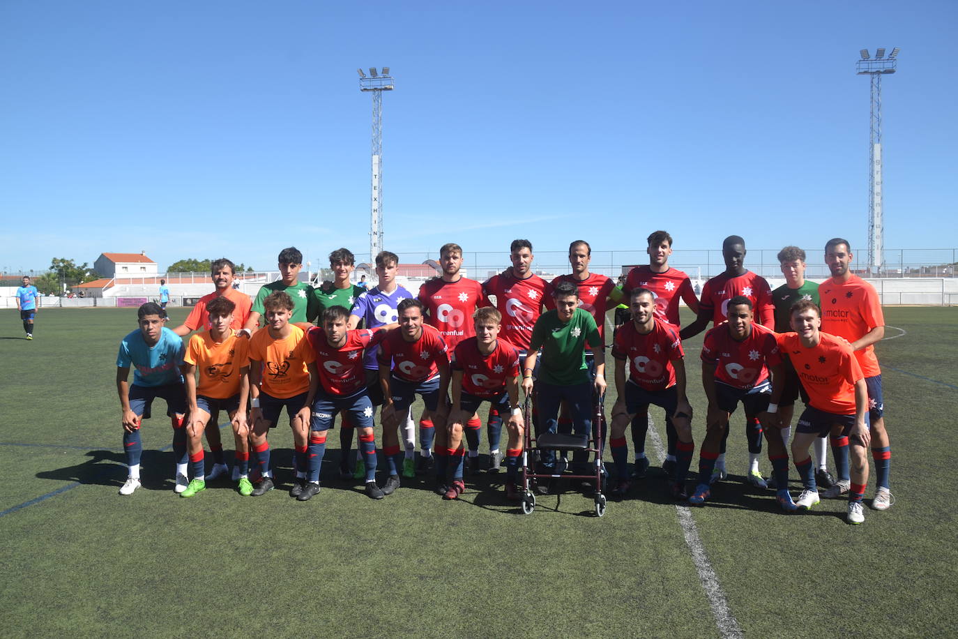 Oscar con todo el equipo incluido el banquillo