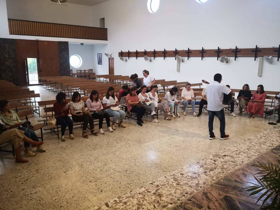 Ensayo de canciones con Orlando