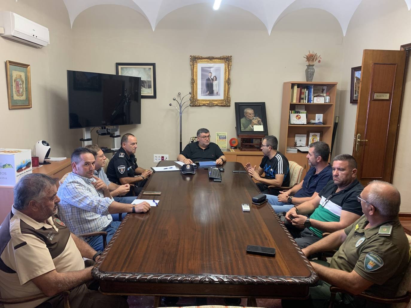Reunión en el Ayuntamiento
