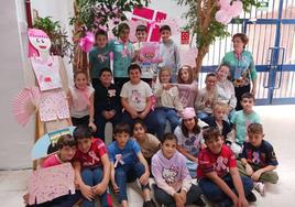 Alumnos del Romero en el Día Mundial Contra el Cáncer de Mama
