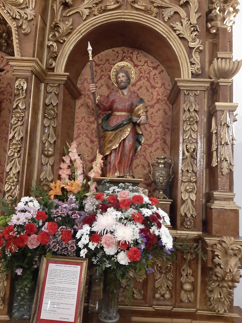 Imagen de San Judas en San Lorenzo