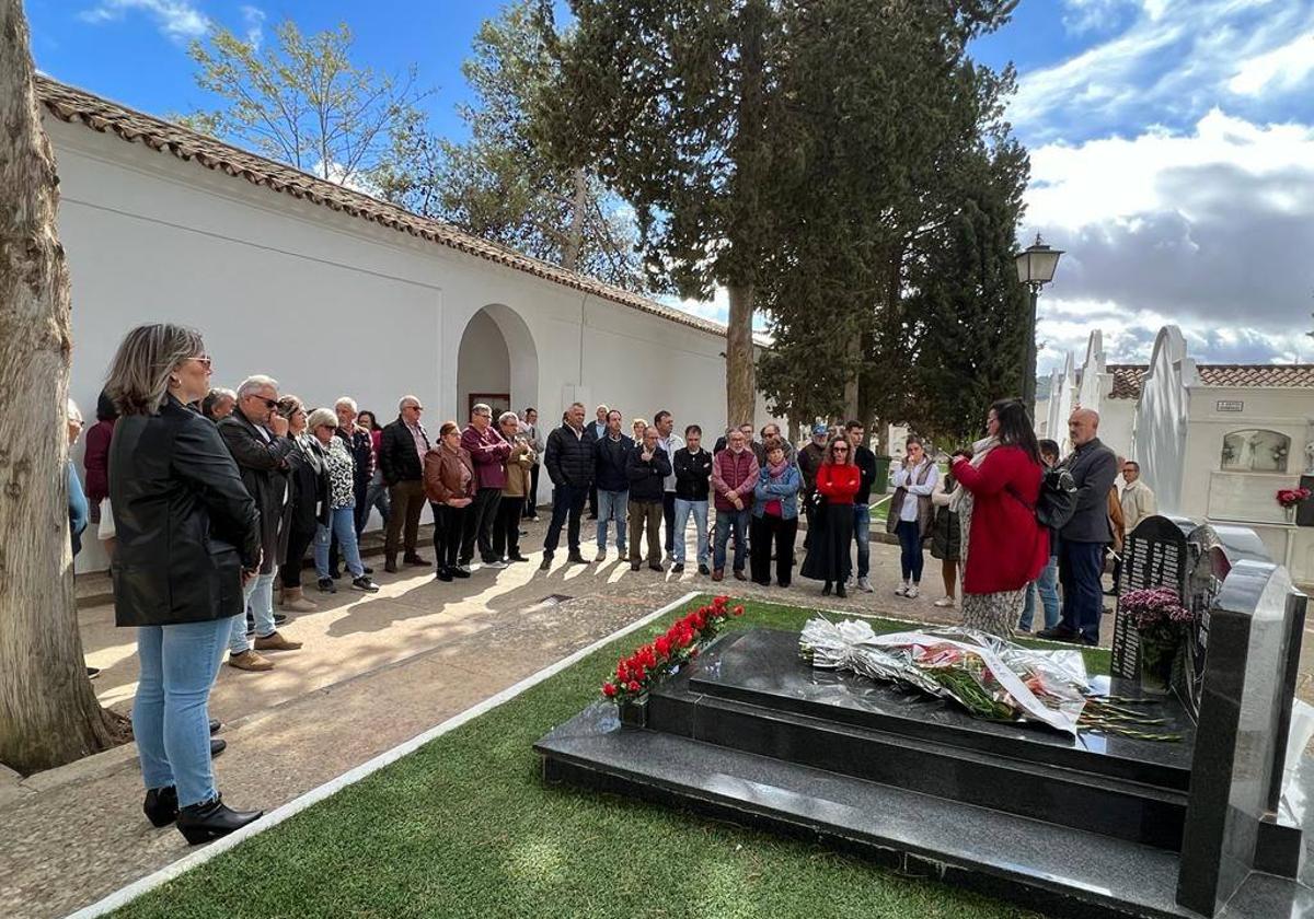 Homenaje a los fusilados en la guerra civil