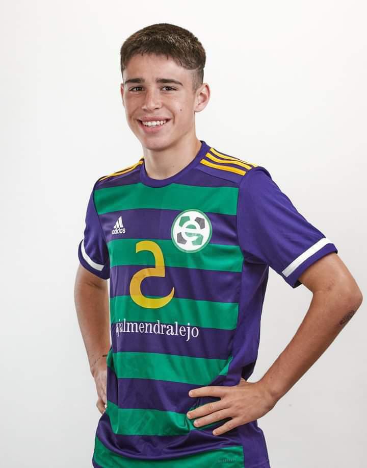Manuel Gordillo, una joven promesa del fútbol extremeño