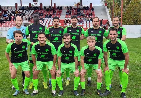 Once inicial de la Estrella en Oliva de la Frontera