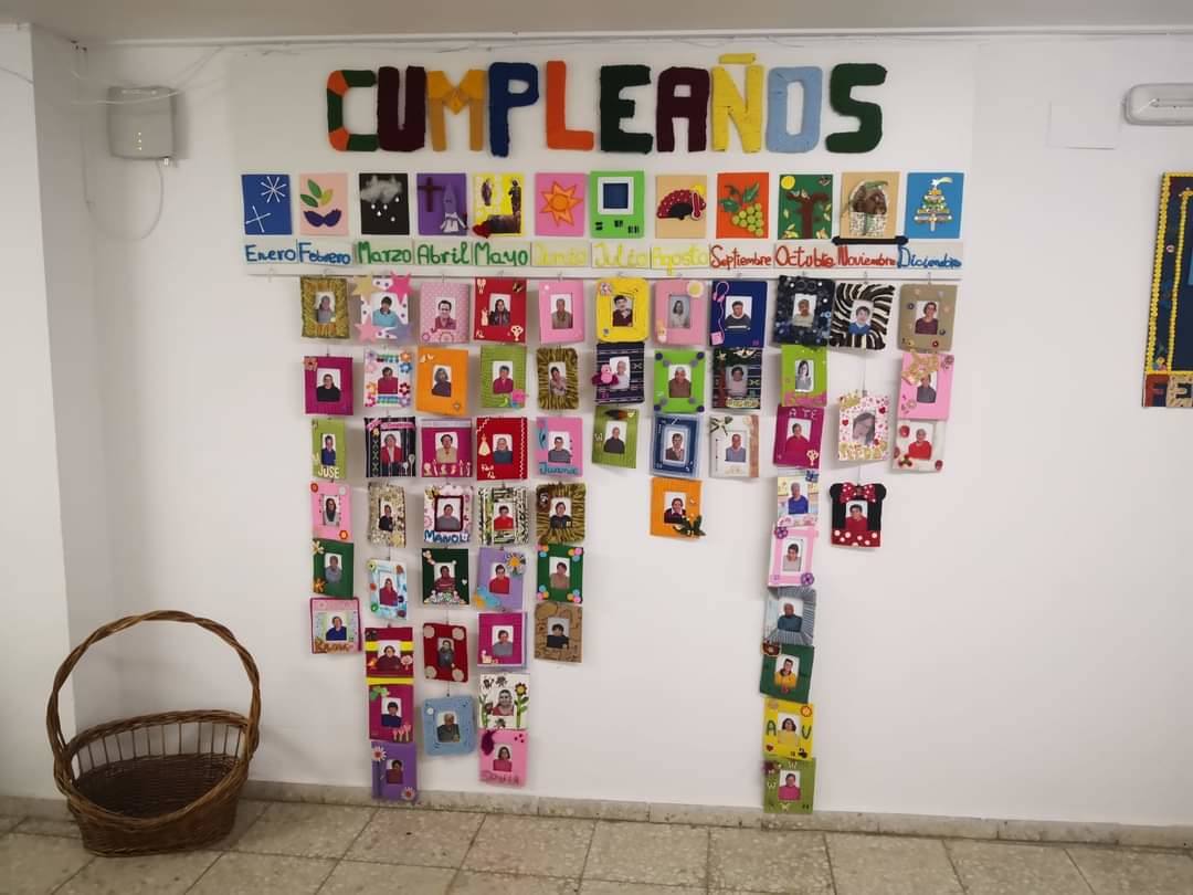 Una de las estancias de la residencia la Providencia