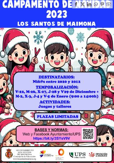 Se abre el plazo de pre-inscripción en el Campamento de Navidad