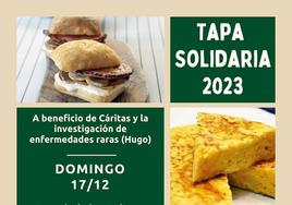 Cartel de la Tapa Solidaria 2023