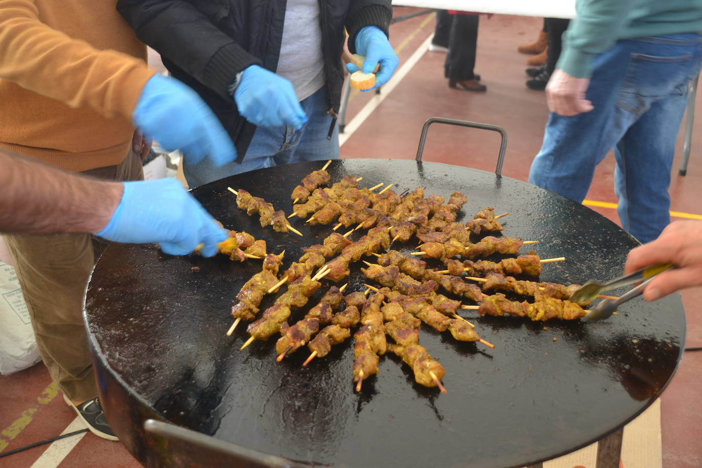 Los pinchos no faltaron a la cita