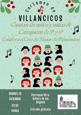 Cartel que anuncia el certamen