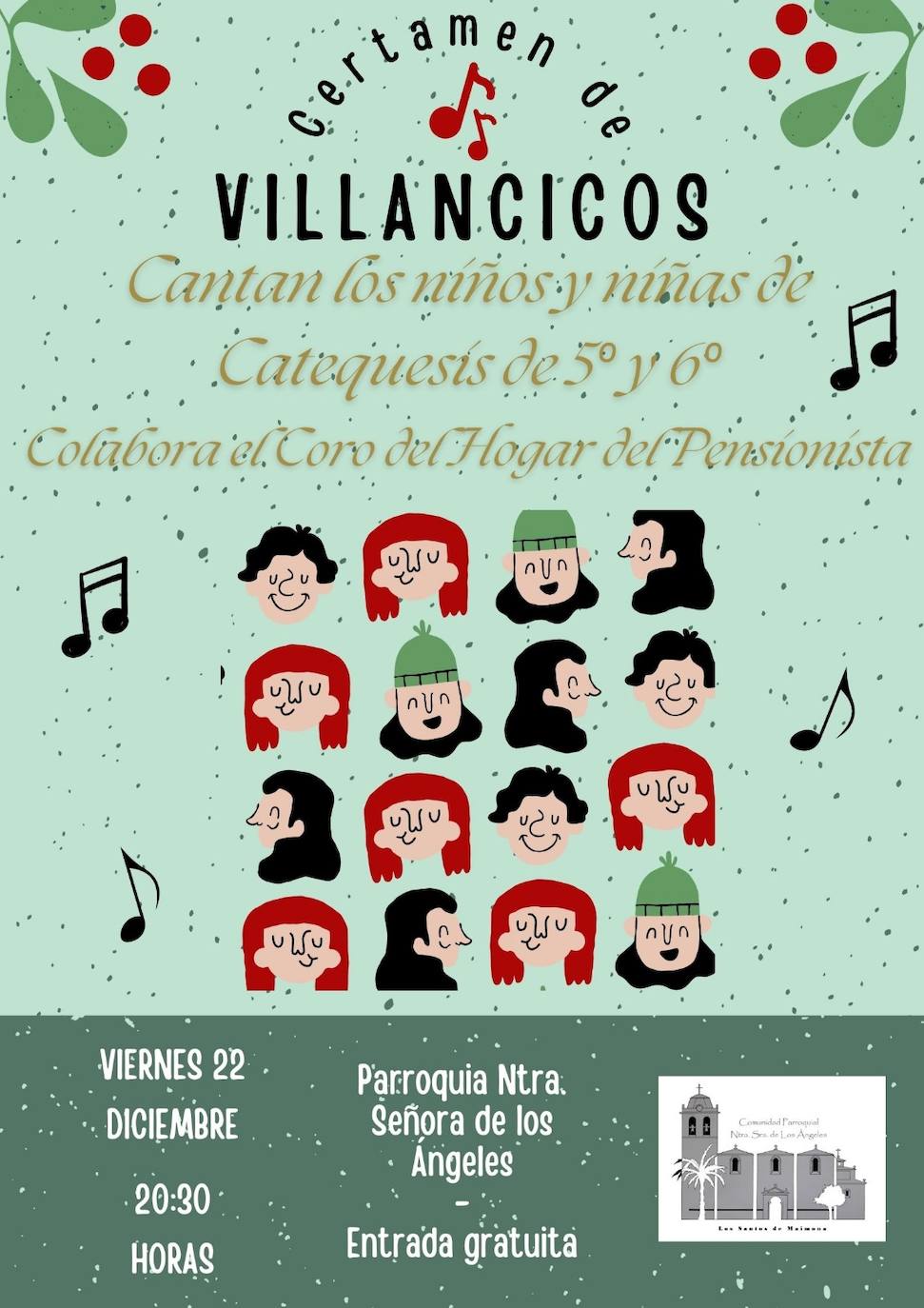 Cartel que anuncia el certamen