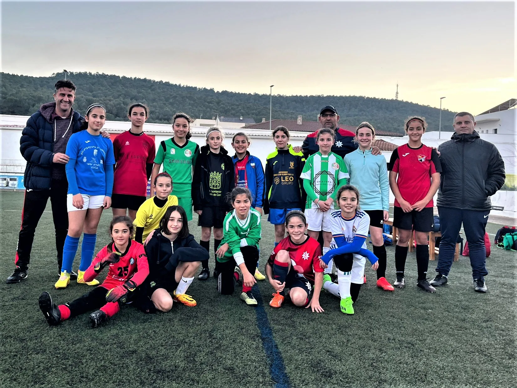 Selección comarcal femenina de fútbol sub 12