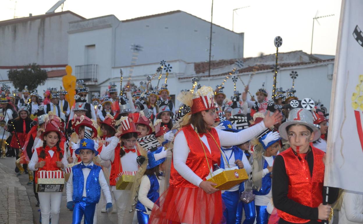 Un momento del desfile 