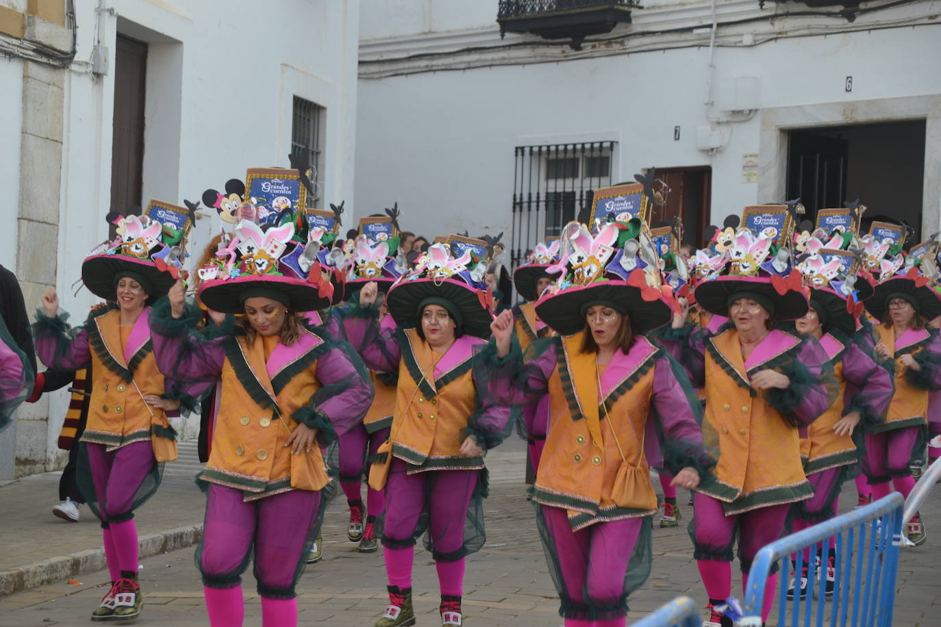Un momento del desfile 