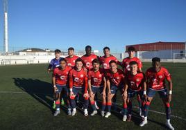 Once inicial frente a Garrovilla