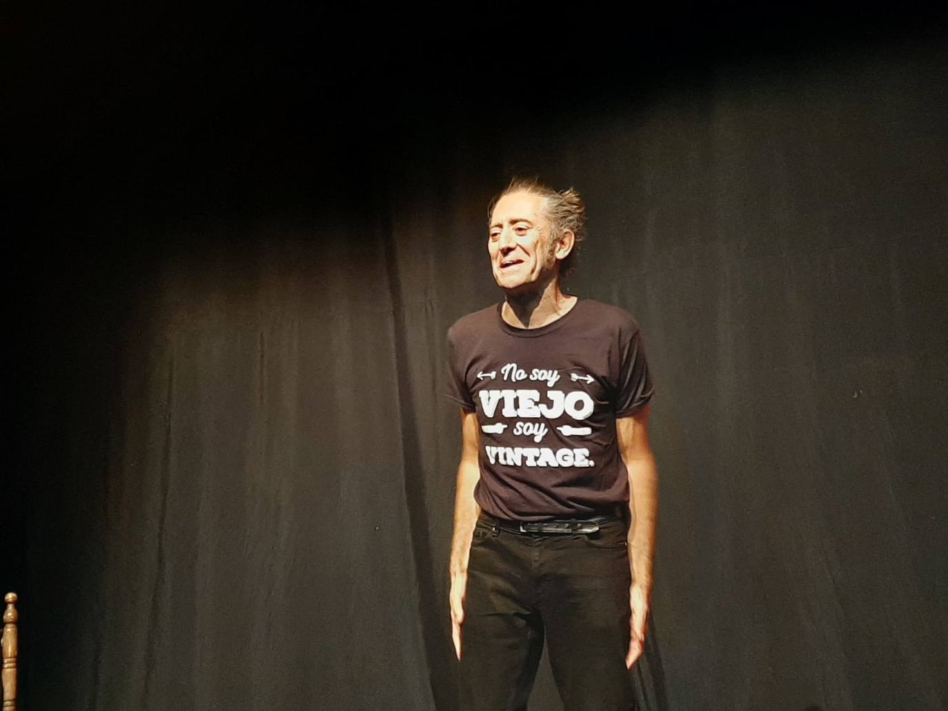 Recibiendo el aplauso