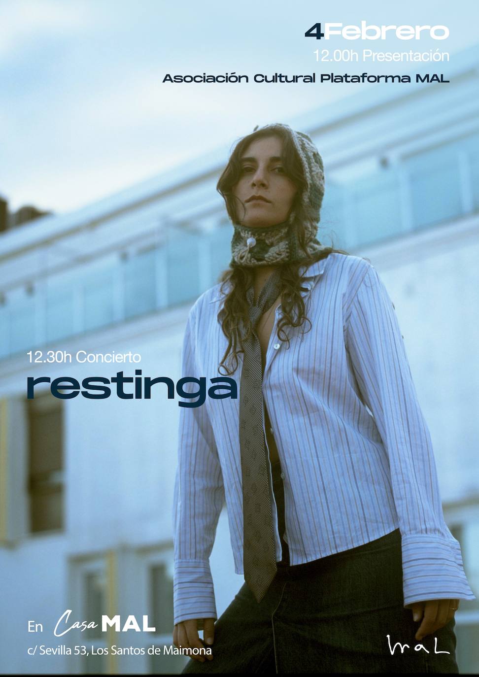 Restinga dará un concierto este domingo en Casa Mal