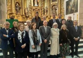 La nueva Junta dse Gobierno de la Archicofradía Sacramental