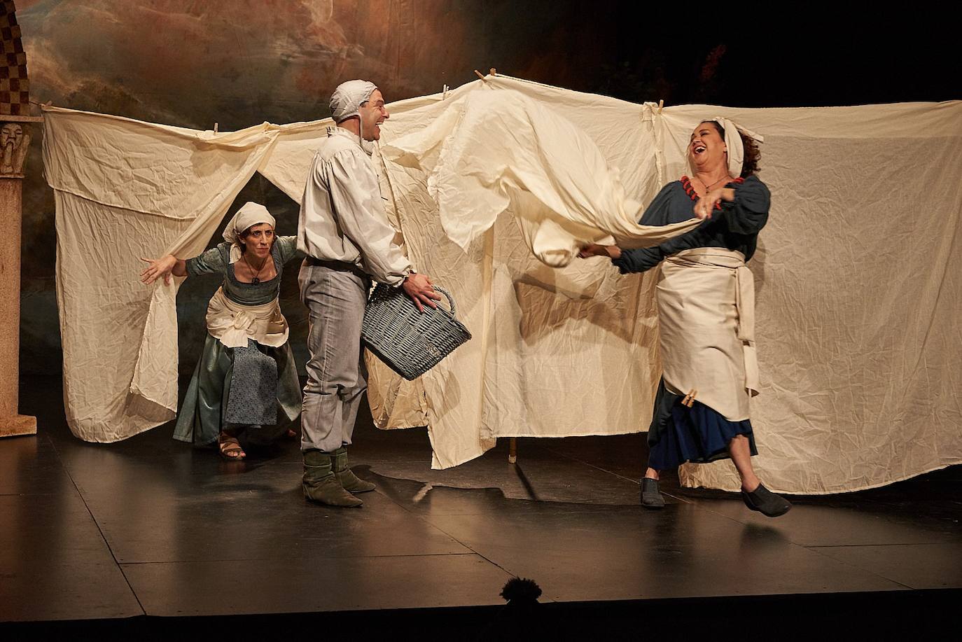 Una escena de la obra