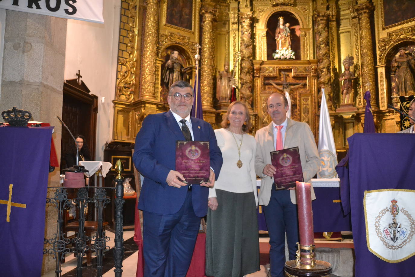 Distinción a Manuel Lavado y Antonio Marín