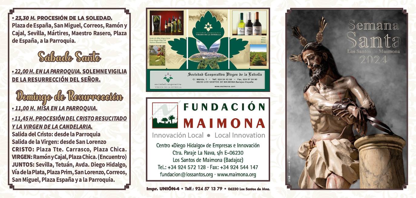 Resto bdel indicador de la Semana Santa