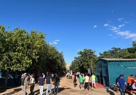 Ambiente en la pradera de San Isidro